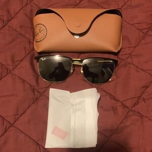 Ray-Ban Classic Gold Frame Sunglasses